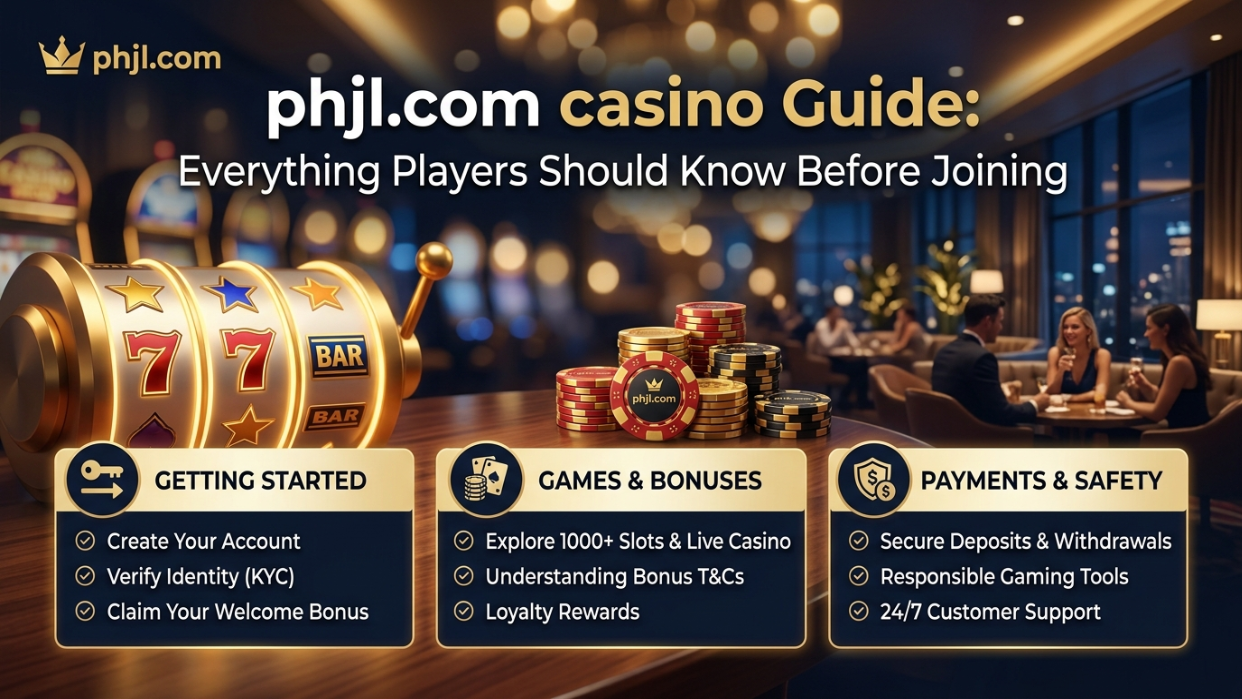 phjl.com casino Guide: Everything Players Should Know Before Joining